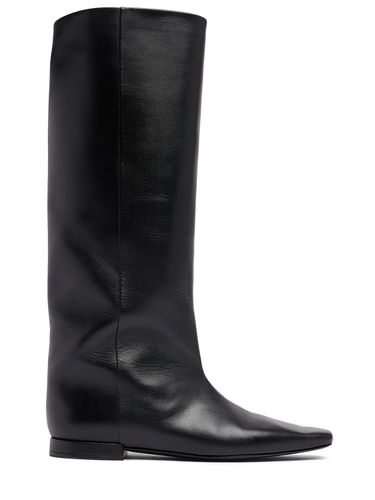 Mm Lirone Leather Tall Boots - LOULOU STUDIO - Modalova