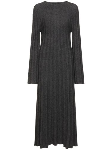 Irma Ribbed Knit Wool Midi Dress - LOULOU STUDIO - Modalova