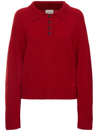 Homere Cashmere Polo Sweater - LOULOU STUDIO - Modalova