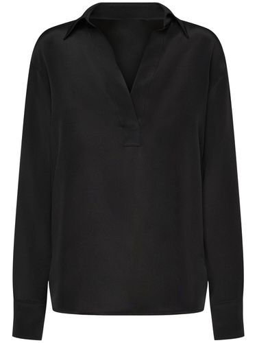 Zanzero Silk Crepe De Chine Shirt - MAX MARA - Modalova