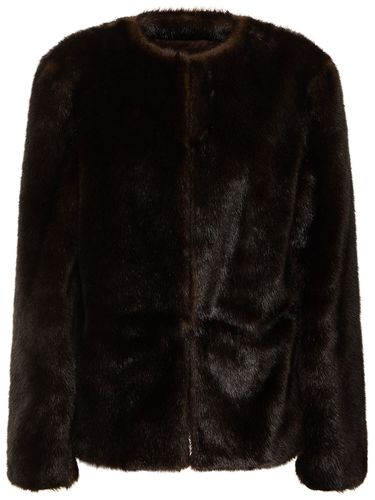 Calista Faux Fur Short Coat - LOULOU STUDIO - Modalova