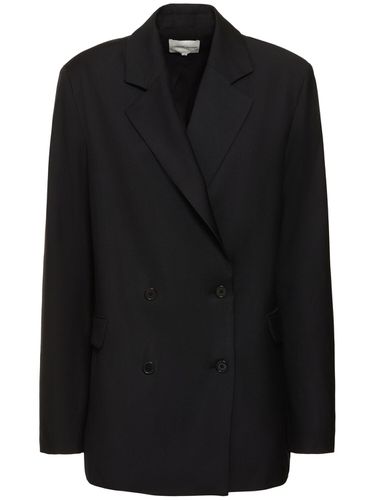 Donau Double Breast Wool Blazer - LOULOU STUDIO - Modalova