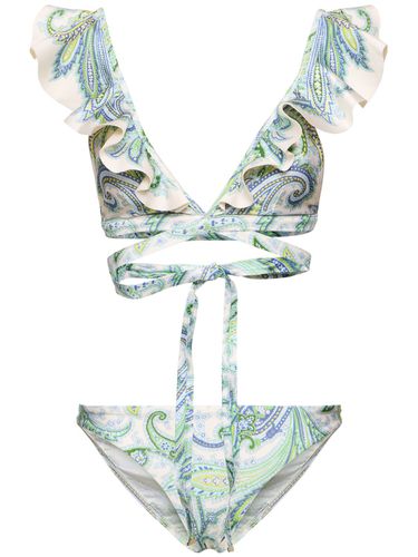 Ottie Lycra Wrap Ruffled Bikini Set - ZIMMERMANN - Modalova