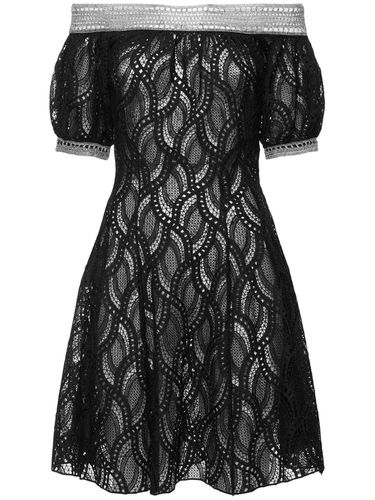 Crochet Off-the-shoulder Mini Dress - ERMANNO SCERVINO - Modalova