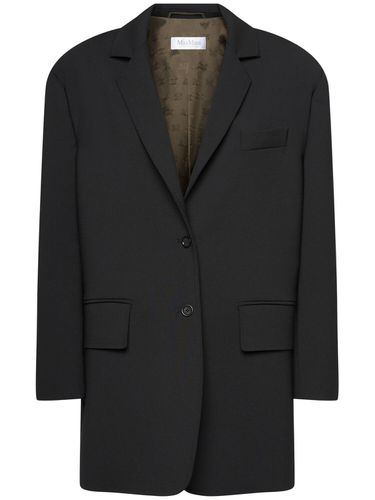 Suez Single Breast Wool Blend Blazer - MAX MARA - Modalova