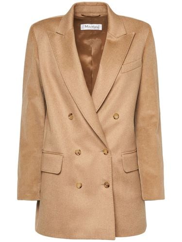 Potente Corduroy & Drap Jacket - MAX MARA - Modalova