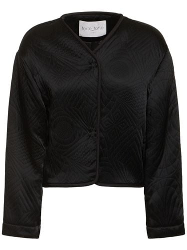 Chaqueta De Matelassé - FORTE_FORTE - Modalova