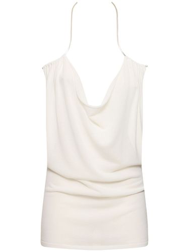 Petra Knit Halter Neck Tank Top - CHRISTOPHER ESBER - Modalova