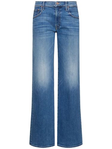 The Mid Rise Maven Sneak Wide Jeans - MOTHER - Modalova