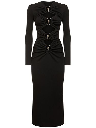 Orbit Draped Long Sleeve Midi Dress - CHRISTOPHER ESBER - Modalova