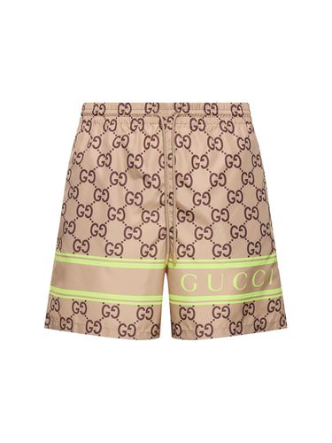 Bañador Shorts De Nylon - GUCCI - Modalova