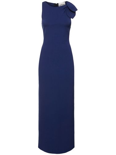 Stretch Viscose Flat Knit Long Dress - ROLAND MOURET - Modalova