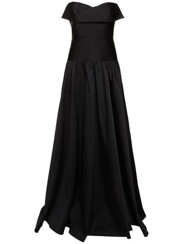 Trägerloses Ballkleid Aus Taft - ROLAND MOURET - Modalova