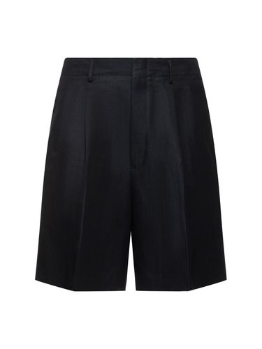 Joetsu Pleated Linen & Silk Shorts - LORO PIANA - Modalova