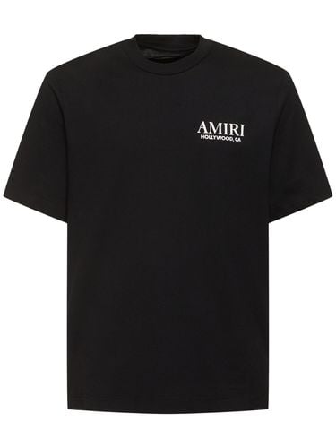 Bones Stacked Cotton T-shirt - AMIRI - Modalova