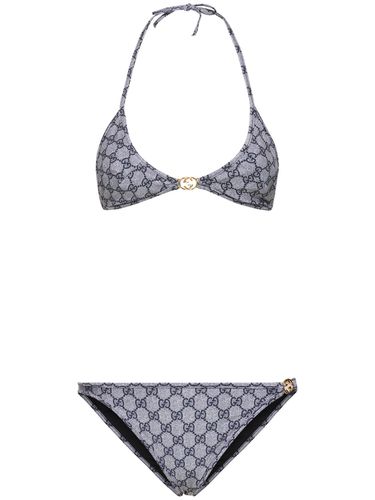 Sparkling Jersey Bikini - GUCCI - Modalova