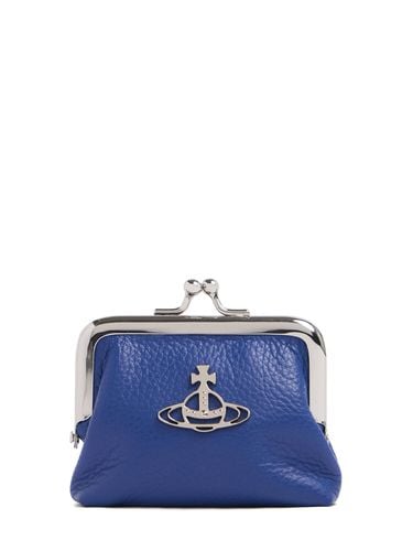 Mini Grained Leather Coin Purse - VIVIENNE WESTWOOD - Modalova