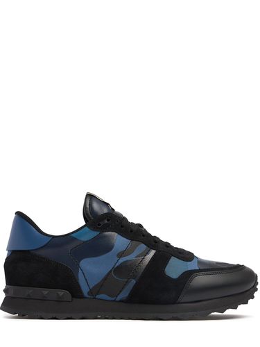 Ledersneakers "rock Runner" - VALENTINO GARAVANI - Modalova