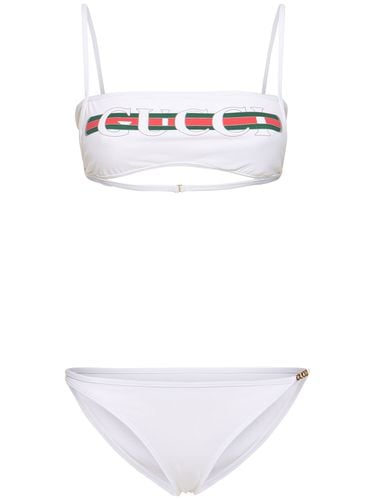 Bikini Aus Jersey - GUCCI - Modalova