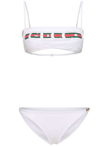 Sparkling Jersey Bikini Set - GUCCI - Modalova