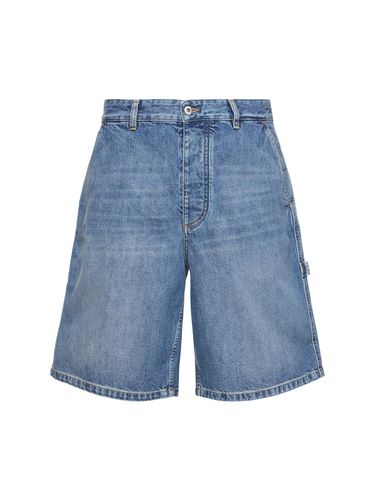 Shorts Cargo De Denim - BOTTEGA VENETA - Modalova