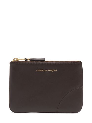 Klassische Lederbrieftasche - COMME DES GARÇONS WALLET - Modalova