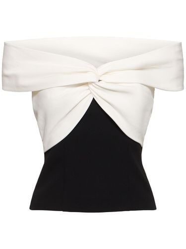 Off-the-shoulder Light Cady Top - ROLAND MOURET - Modalova