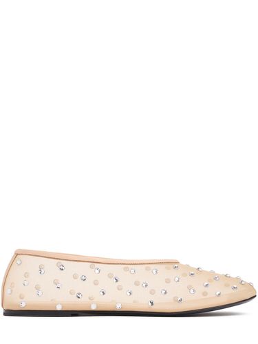 Mm Marcy Embellished Mesh Flat Shoes - KHAITE - Modalova