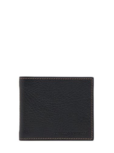 Leather Logo Wallet - BRUNELLO CUCINELLI - Modalova