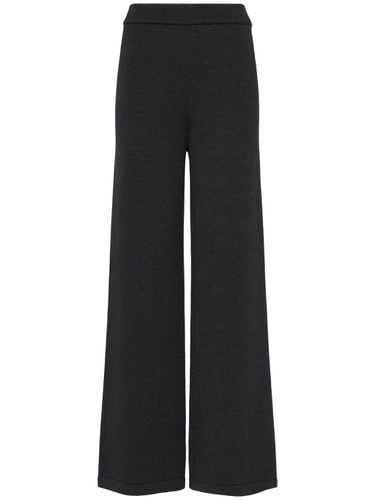 Epopea Wool Knit Flared Pants - MAX MARA - Modalova