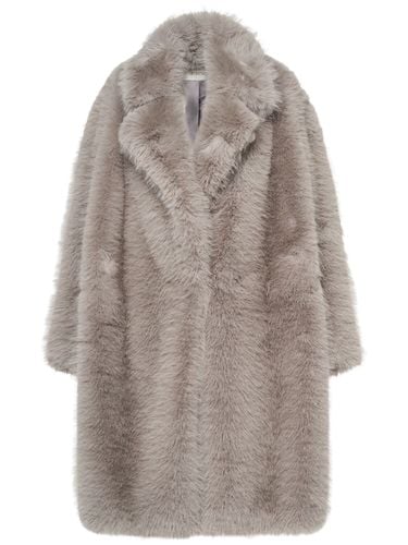 Cappotto Manico In Materiale Peluche - SPORTMAX - Modalova