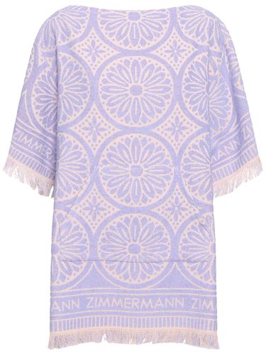 Halliday Linen Printed Mini Dress - ZIMMERMANN - Modalova