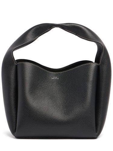 Bucket Pebble Grain Leather Bag - TOTEME - Modalova