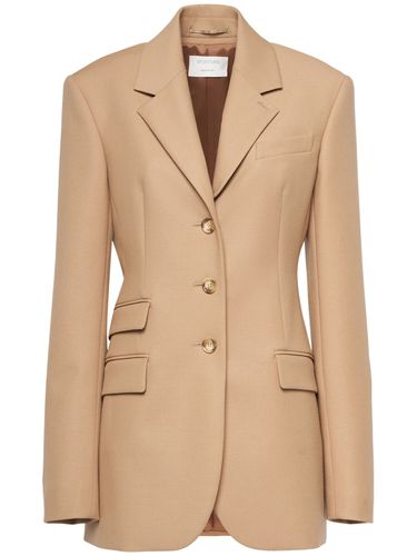 Blazer Cruzado De Franela - SPORTMAX - Modalova