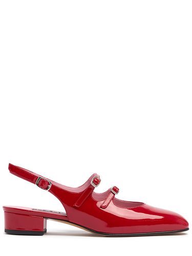 Mm Peche Leather Slingback Heels - CAREL - Modalova