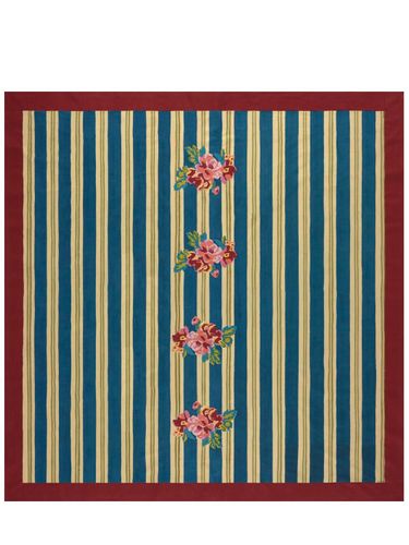 Queen Stripes Bouquet Tablecloth - LISA CORTI - Modalova