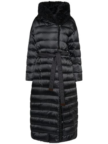 Novem Waterproof Down Long Jacket - MAX MARA - Modalova