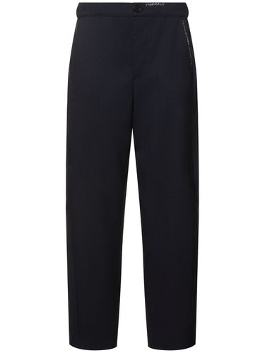 Wool High Rise Straight Pants - MARNI - Modalova