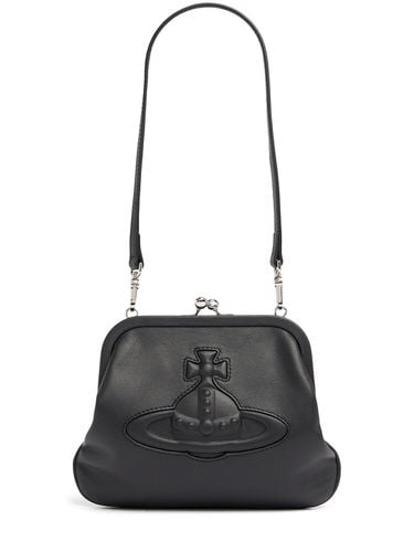 Vivienne Orb Smooth Leather Clutch - VIVIENNE WESTWOOD - Modalova