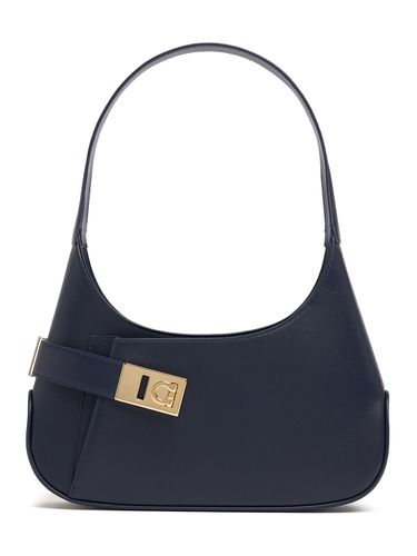 Small Archive Leather Shoulder Bag - FERRAGAMO - Modalova