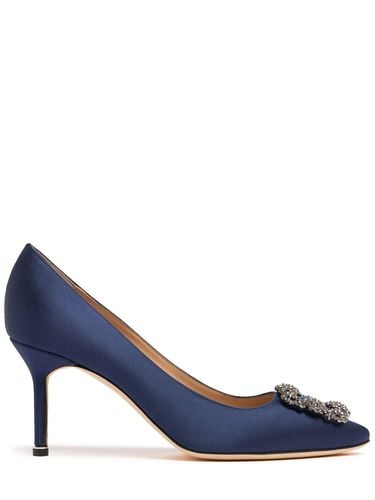 Mm Hangisi Satin Pumps - MANOLO BLAHNIK - Modalova