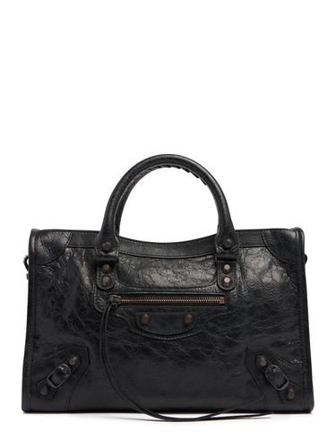 Small Le City Arena Storico Leather Bag - BALENCIAGA - Modalova