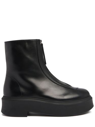 Mm Zipped Leather Ankle Boots - THE ROW - Modalova