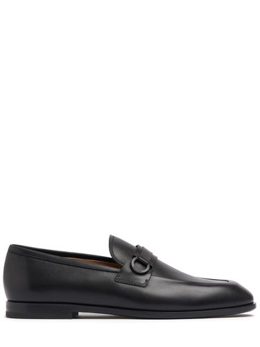 Florio Leather Loafers - FERRAGAMO - Modalova