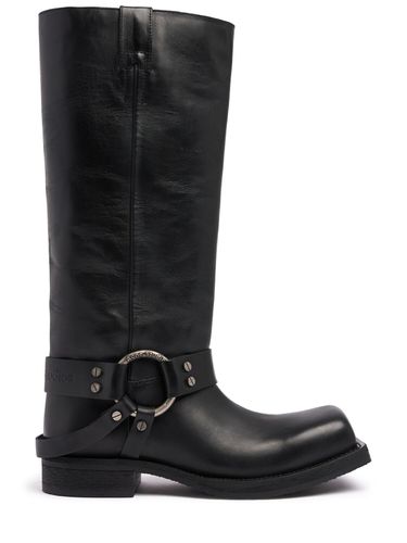 Mm Balius Leather Tall Boots - ACNE STUDIOS - Modalova