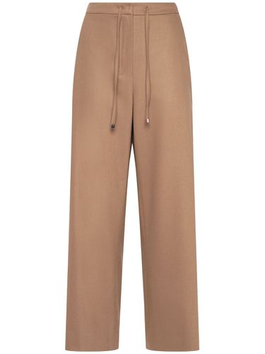 Floria Wool Blend Flannel Straight Pants - 'S MAX MARA - Modalova