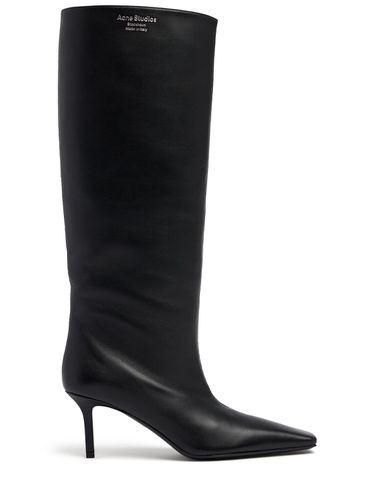 Mm Bezither Leather Tall Boots - ACNE STUDIOS - Modalova