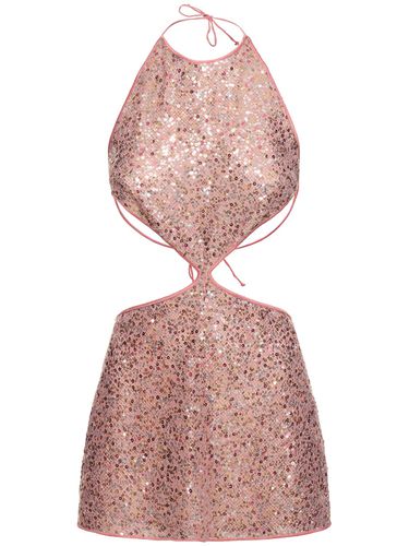 Embellished Cut Out Mini Dress - OSÉREE SWIMWEAR - Modalova