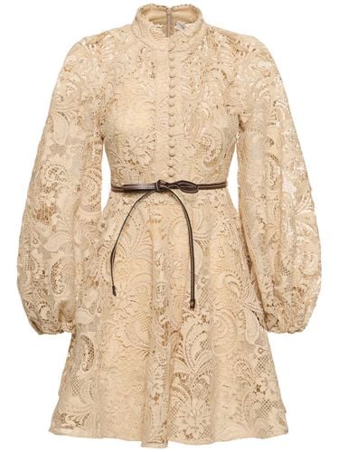 Waverly Lace Mini Dress - ZIMMERMANN - Modalova