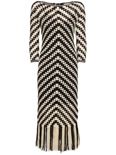 Halliday Hand Crochet Midi Dress - ZIMMERMANN - Modalova